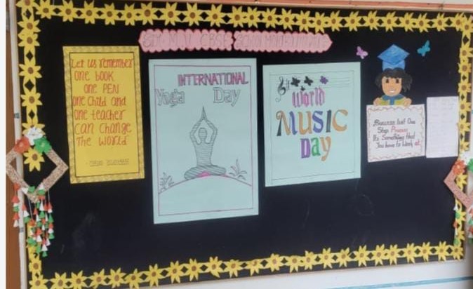SIR M.V. SCHOOL- NOTICE BOARD